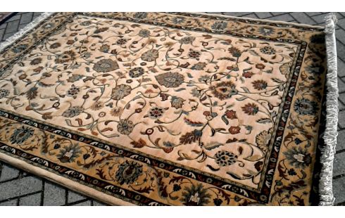 TEPPICH BEIGE GRÜN