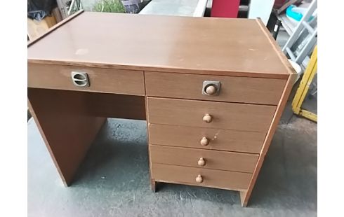 BUREAU 6 TRS STYLE CHENE