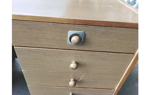 BUREAU 6 TRS STYLE CHENE