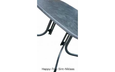 TUINTAFEL ANTRACIET IJZER PVC