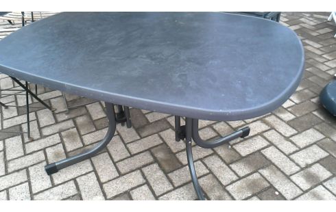 TUINTAFEL ANTRACIET IJZER PVC