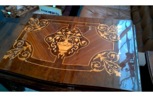 CHIFFONNIER ITALIEN, , MARQUETERIE 5 TIROIRS