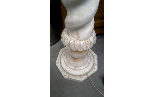 SÄULE ALABASTER BELEUCHTET