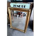 MIROIR DORE RECTANGLE