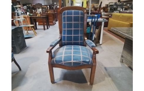 FAUTEUIL VOLTAIRE BLEU