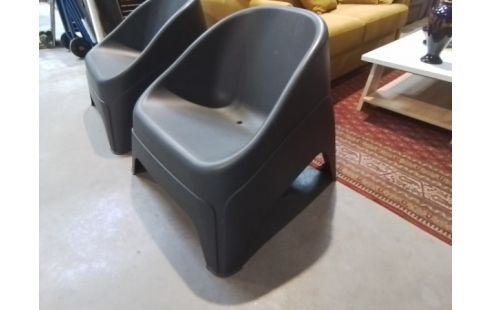 FAUTEUIL DE JARDIN GRIS