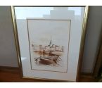 CADRE BATEAUX VILLE