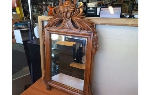 MIROIR BOIS ANCIEN (HAUT RECOLLE)