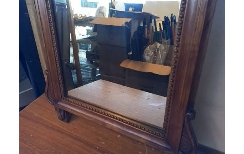 MIROIR BOIS ANCIEN (HAUT RECOLLE)
