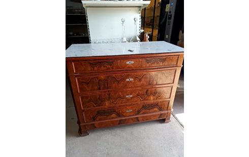 COMMODE MARBRE 1900 CLE