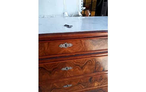 COMMODE MARBRE 1900 CLE