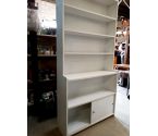 ETAGERE DE RANGEMENT MÉLAMINE BLANC