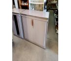 MEUBLE BAS 2 PORTES COULISSANTES 120CM