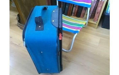 VALISE ROULETTE TURQUOISE