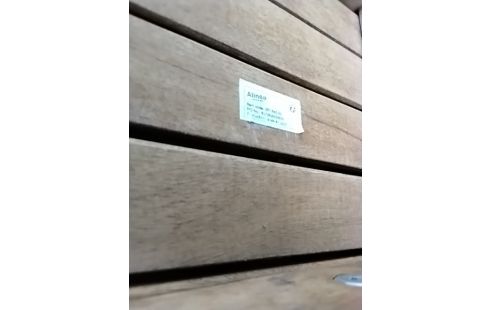 TABLE PLIANTE BOIS ALINÉA 70X70