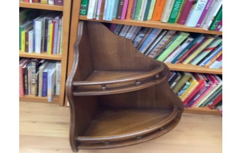 ETAGERE D’ANGLE BOIS