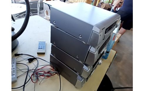 CHAINE HIFI TECHNICAL+PAIRE D'ENCEINTES+RES