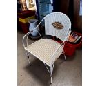 FAUTEUIL MÉTAL ROTIN