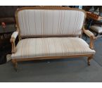BANQUETTE CHENE TISSU LIGNE