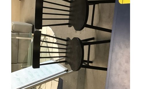 CHAISE NOIR LA PAIRE