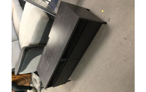 MEUBLE TV NOIR 2T