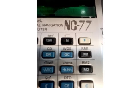 CALCULATRICE NAVIGATION TAMAYA NC-77
