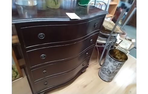 COMMODE 4 TIROIRS BOIS