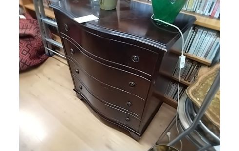 COMMODE 4 TIROIRS BOIS