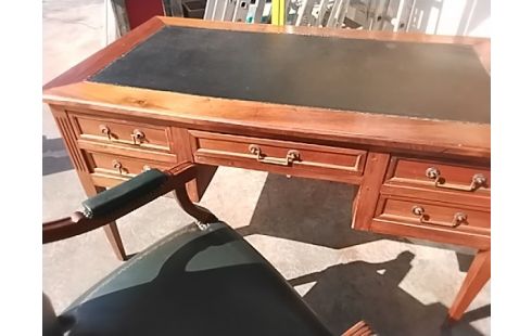 BUREAU AVEC FAUTEUIL STYLE LOUIS XVI