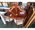 TABLE PIED CENTRAL 2 ALLONGES