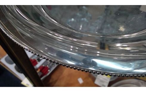 PLAT METAL ARGENTÉ