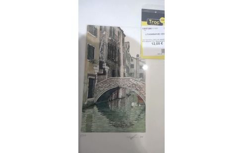 LITOGRAFÍA VENECIA
