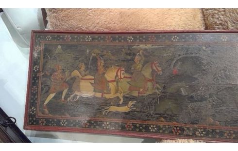 PEINTURE SUR PANNEAU EN BOIS