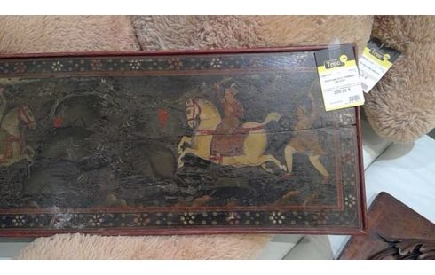 PEINTURE SUR PANNEAU EN BOIS