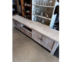 BUFFET BAS BOIS CÉRUSÉ 230 CM