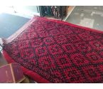 TAPIS POILS ROUGE 1M98/2M90