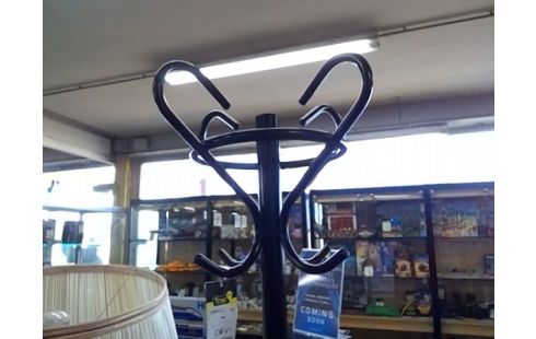 PORTE MANTEAU PERROQUET NOIR