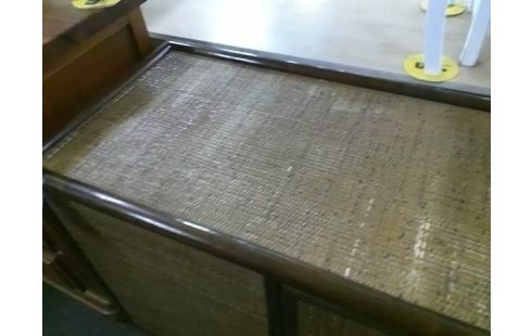 MEUBLE 1P 3T EN ROTIN