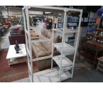 ETAGERE PENDERIE PVC GRISE