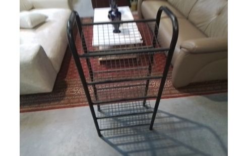 RANGEMENT METAL NOIR 5N