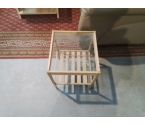 CHEVET BOIS PLATEAU VERRE