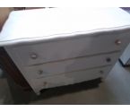 COMMODE BLANCHE 3T