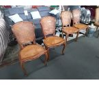 6 CHAISES CANNEES STYLE LXV