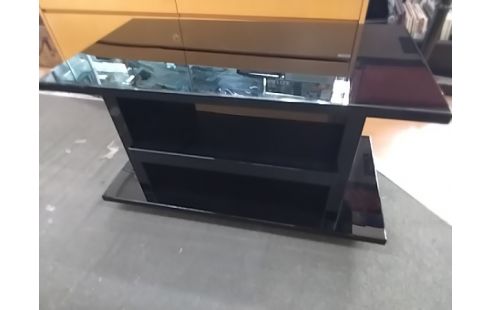 MEUBLE TV LAQUE NOIR