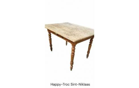 MESA PINO 1 CAJÓN ANTIGUO