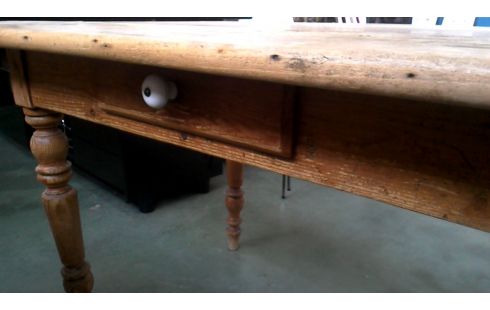 MESA PINO 1 CAJÓN ANTIGUO