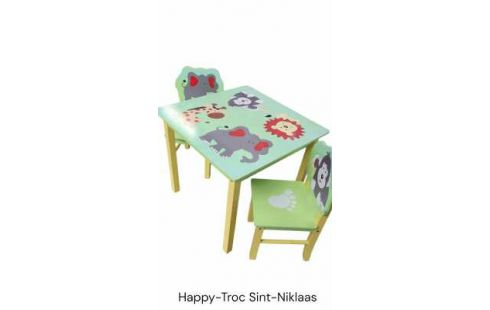TABLEAU ENFANT MET, , 2 CHAISES