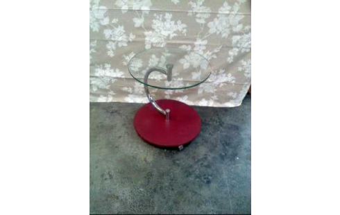 TABLE D'APPOINT, , VERRES