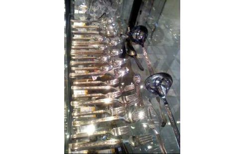 BESTECKSET SILBER <3PLUS SOLINGEN> 88-T.