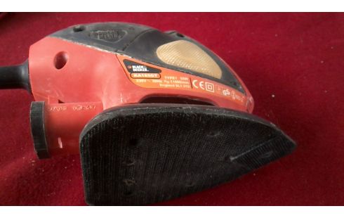 SCHUURMACHINE BLACK EN DECKER MOUSE